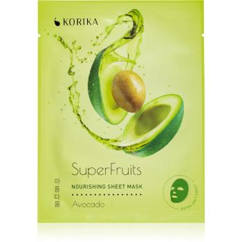 KORIKA SuperFruits mască textilă nutritivă Avocado 25 g