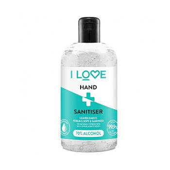 I Love Gel dezinfectant pentru mâini (Hand Sanitiser) 500 ml