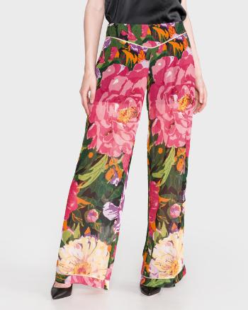 TWINSET Pantaloni Roz Multicolor