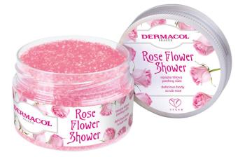 Dermacol Peeling corporal îmbătător Trandafiri Flower Care (Delicious Body Scrub Rose ) 200 g