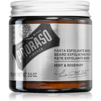 Proraso Grooming Mint & Rosemary pastă de curățare pentru barbă pentru bărbați 100 ml