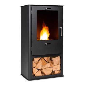 Blumfeldt Fiamme Cantal, semineu etanol, arzator inox, 1,2 litri, durata de ardere 4-6 h