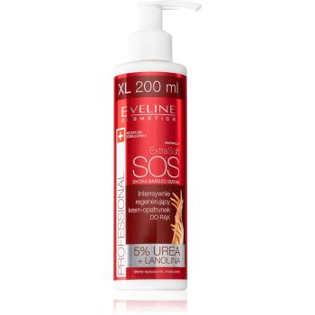 Eveline Cosmetics Extra Soft SOS cremă de mâini pentru piele uscata și obosiat cu pompa 200 ml