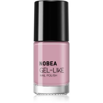 NOBEA Day-to-Day lac de unghii cu efect de gel culoare Old style pink #N50 6 ml