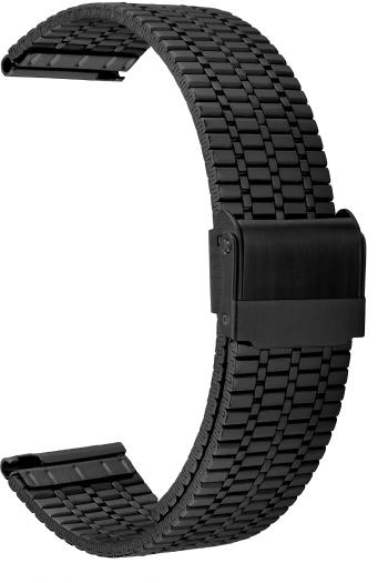 4wrist Brățară milaneză universală de 20 mm - Black