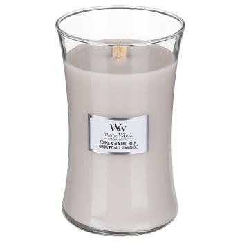 WoodWick Lumânare parfumată in vază mare Tonka & Almond Milk 609,5 g