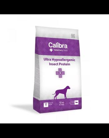 CALIBRA Veterinary Diet Dog Ultra-Hypoallergenic Insect 12 kg dieta reducere intolerante alimentare caini