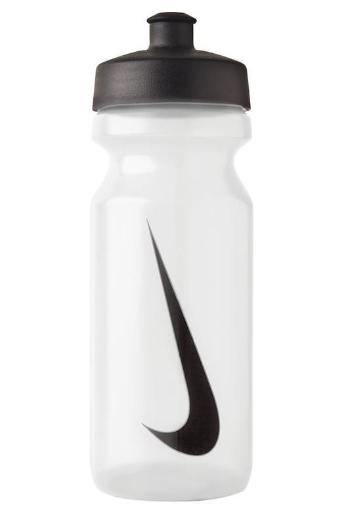 flacon Nike mare gură apă sticlă 0,65 l CLEAR / NEGRU
