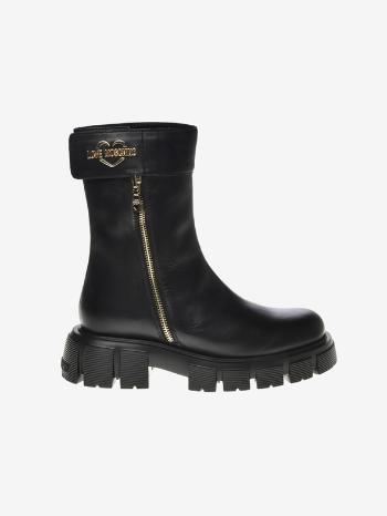 Love Moschino Ghete pe gleznă Negru