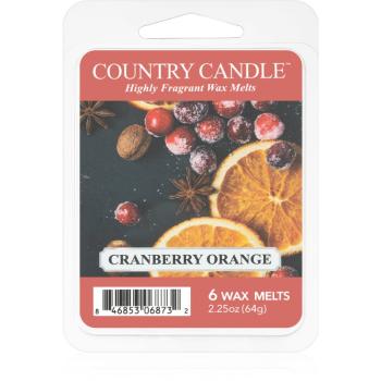 Country Candle Cranberry Orange ceară pentru aromatizator 64 g