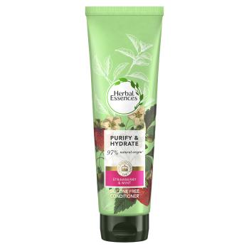 Herbal Essence Balsam pentru toate tipurile de păr Strawberry & Mint (Purify and Hydrate Conditioner) 275 ml