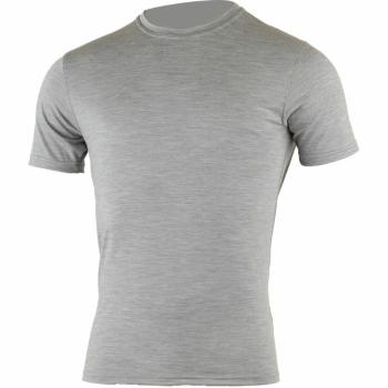 Merino pentru bărbați cămașă Lasting CHUAN-8484 ușoară. gri