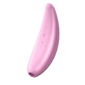 Satisfyer Vibrator pentru stimularea Clitoris Curvy 3+ Pink