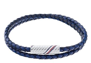 Tommy Hilfiger Brățară stilată dublă din piele maro 2790470