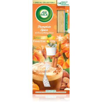 Air Wick Reed Diffuser Pumpkin Spice & Everything Fine aroma difuzor cu rezervã 25 ml