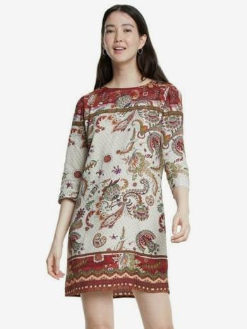 Desigual Praga Rochie Alb