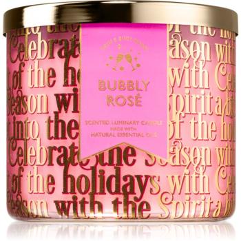 Bath & Body Works Bubbly Rosé lumânare parfumată 411 g