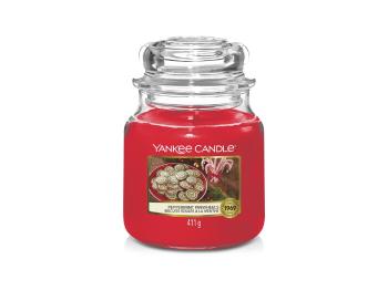 Yankee Candle Lumânare aromatica Classic medie Peppermint Pinwheels 411 g