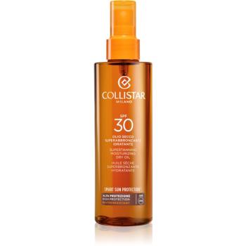 Collistar Smart Sun Protection Supertanning Moisturizing Dry Oil SPF 30 ulei uscat cu protecție solară SPF 30 200 ml