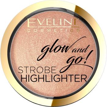 Eveline Cosmetics Glow & Go pudra pentru luminozitate culoare 02 Gentle Gold 8,5 g