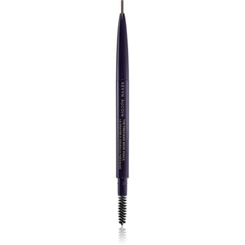 Kevyn Aucoin The Precision Brow Pencil creion pentru sprancene cu pensula culoare Brunette 0,1 g