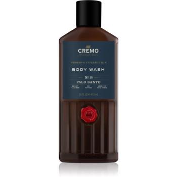 Cremo Reserve Collection Palo Santo Gel de duș energizant pentru bărbați 473 ml