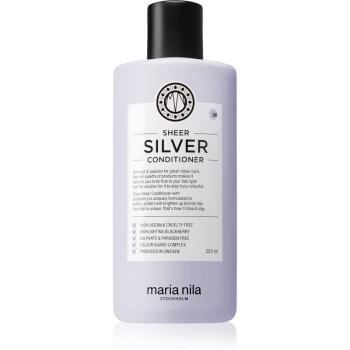 Maria Nila Sheer Silver balsam hidratant de neutralizare tonuri de galben fără sulfat 300 ml