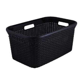 Coș pentru rufe curate Curver RATTAN 45 l,  maro