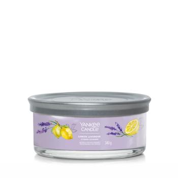 Yankee Candle Lumânare aromatica Signature tumbler medie Lemon Lavender 340 g