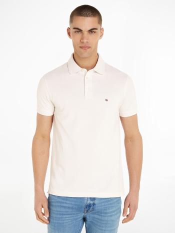 Tommy Hilfiger 1985 Slim Polo Tricou Alb