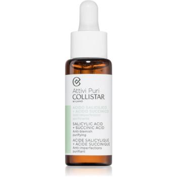 Collistar Attivi Puri Salicylic Acid + Succinic Acid ser de curățare dezintoxifiant 30 ml