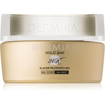 Dermika Gold 24k Total Benefit crema lux de intinerire 45+ 50 ml