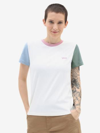 Vans Colorblock Tricou Alb