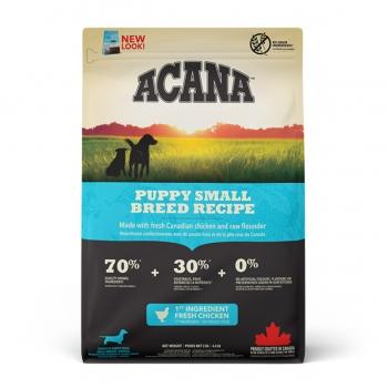 ACANA Heritage Puppy Small Breed, hrană uscată fără cereale câini junior, 2kg