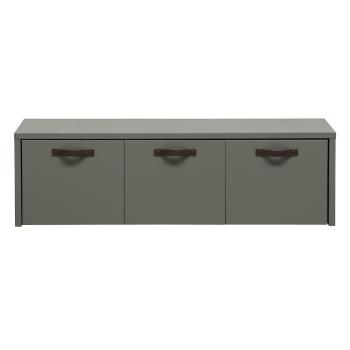 Dulap pentru copii verde-gri din lemn   de pin 120x36 cm Stage – vtwonen