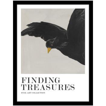 Poster cu ramă 32x42 cm Finding Treasures   – Malerifabrikken