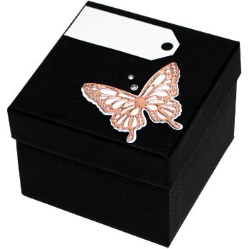 Giftisimo Cutie cadou de lux cu Fluture bronz