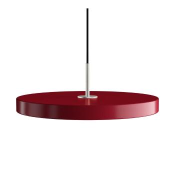 Lustră roșie LED cu abajur din metal ø 43 cm Asteria Medium – UMAGE