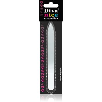 Diva & Nice Cosmetics Accessories pila de unghii din sticla mare White