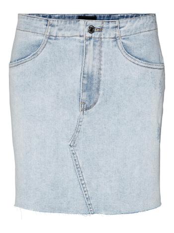 Vero Moda Fustă pentru femei VMROSIE 10282620 Light Blue Denim XS