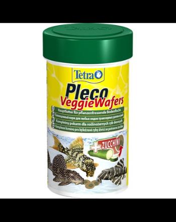 TETRA Pleco Veggie Wafers 3,6 L hrana pentru pesti erbivori care se hranesc pe fundul apei