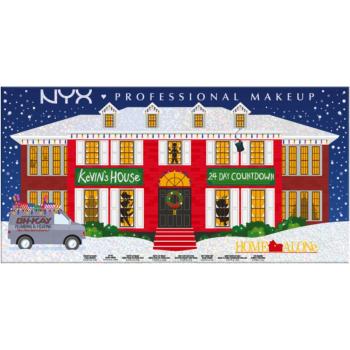 NYX Professional Makeup Home Alone Advent Calendar 2024 Calendar de Crăciun pentru look perfect 24 buc