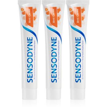 Sensodyne Anti Caries Anti Carries pastă de dinți impotriva cariilor dentare 3x75 ml