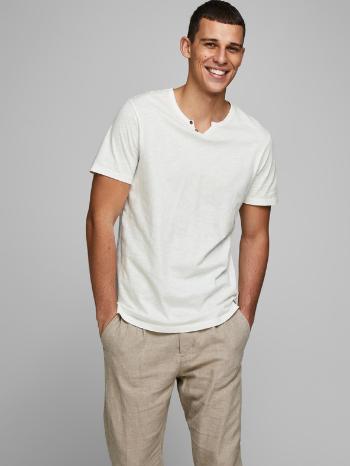 Jack & Jones Esplit Tricou Alb