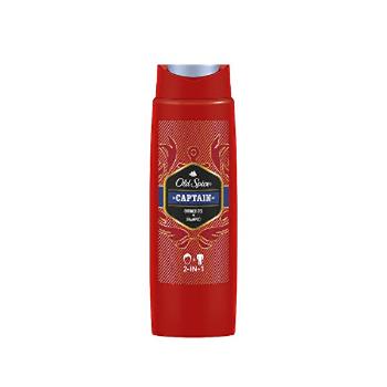 Old Spice Gel de duș pentru păr si corp Captain (Shower Gel + Shampoo) 250 ml