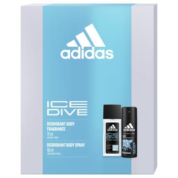 Adidas Ice Dive - deodorant cu atomizor 75 ml + deodorant spray 150 ml