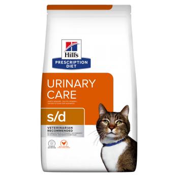 HILL'S Prescription Diet s/d Urinary Care, Pui, dietă veterinară pisici, hrană uscată, sistem urinar, 3kg