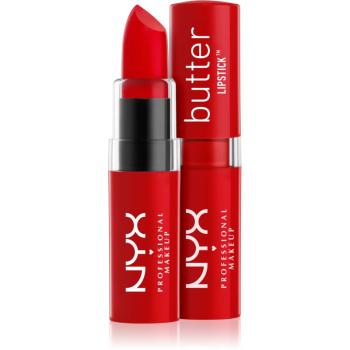 NYX Professional Makeup Butter Lipstick ruj crema culoare 19 Fire Brick 4.5 g