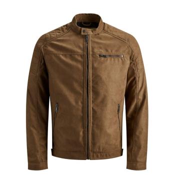 Jack&Jones PLUS Jachetă pentru bărbați JJEROCKY 12172908 Cognac 6XL