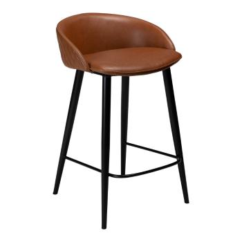 Scaun de bar maro coniac 80 cm Dual – DAN-FORM Denmark